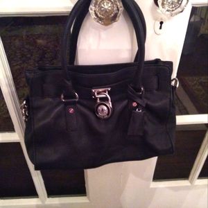 Black Michael kors satchel bag